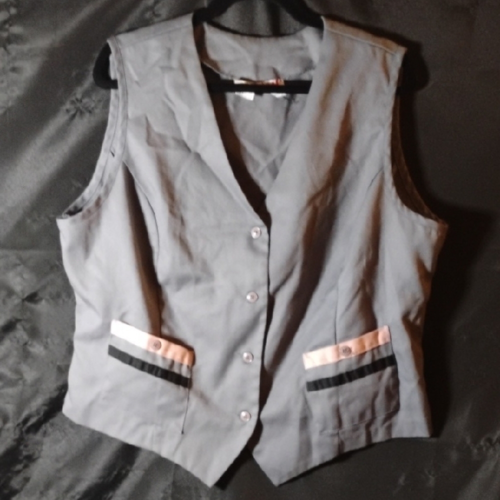 Gray Men's Vest
